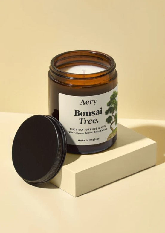 Bougie parfumée - Bonsai Tree - 140g -  Sève de bouleau, orange et yuzu