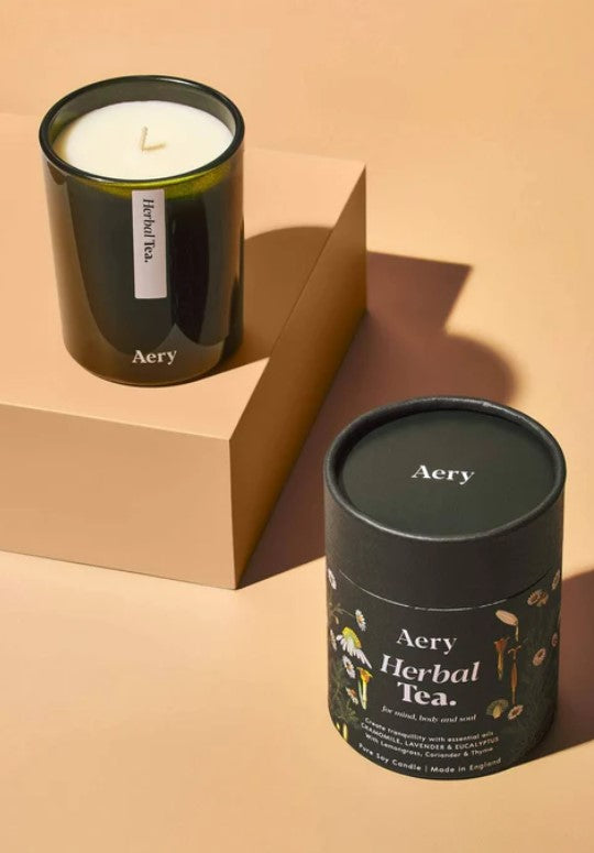 Bougie parfumée - Herbal Tea - 200g - Camomille, lavande et eucalyptus