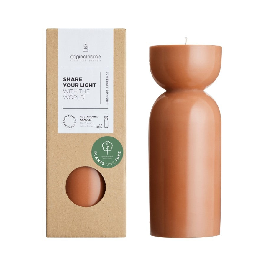 Organic Candle - Medium - Cognac - TC0061.52