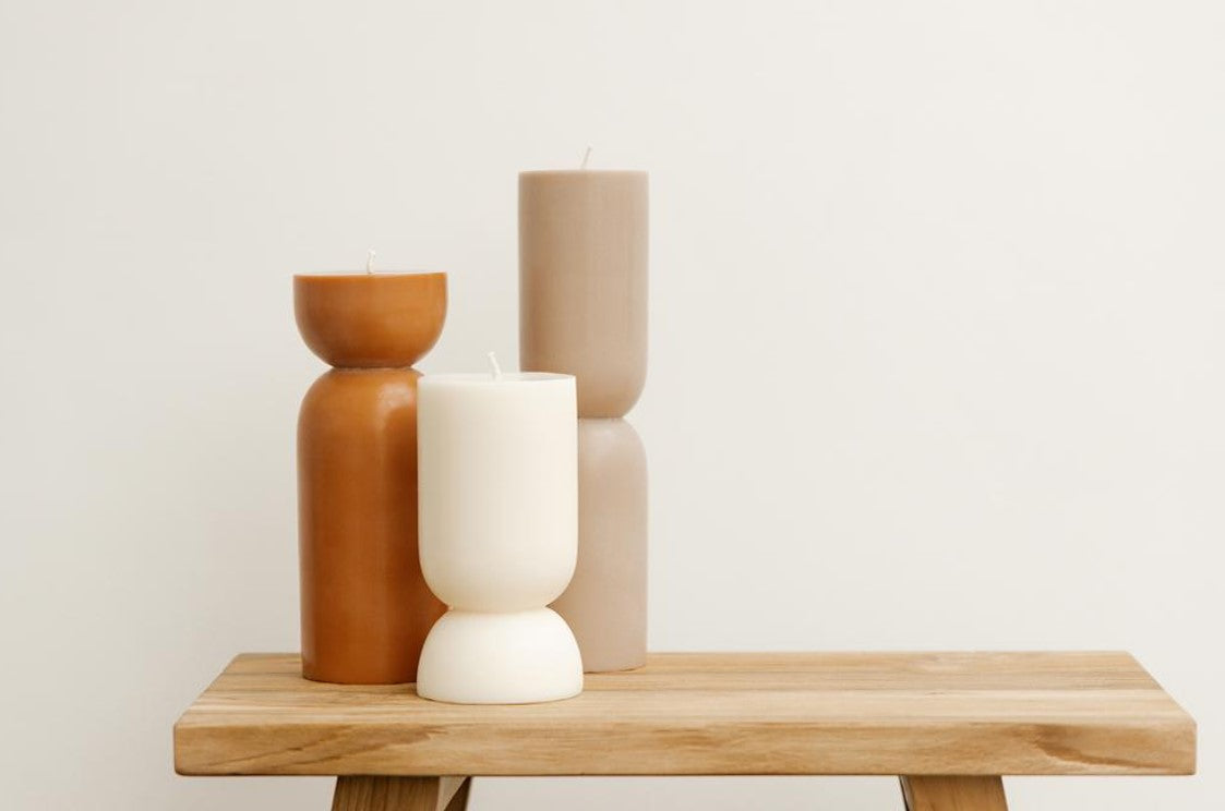 Organic Candle - Medium - Cognac - TC0061.52