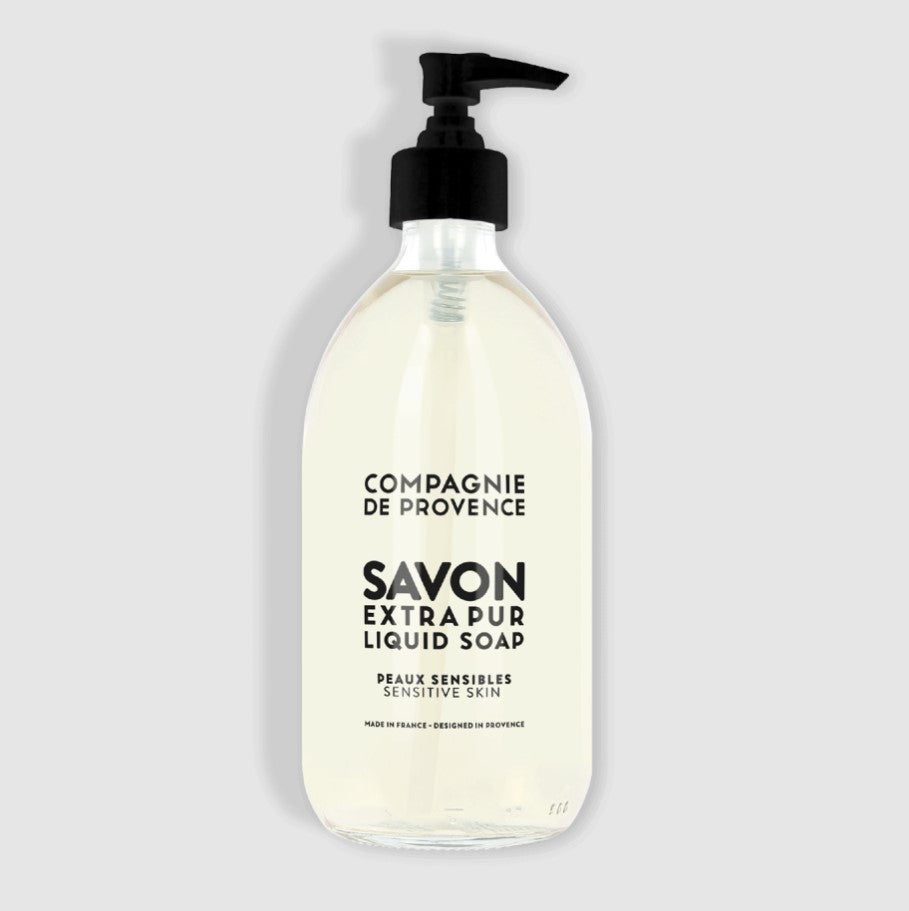 Savon liquide de Marseille apaisant - 495ml - Peaux sensibles