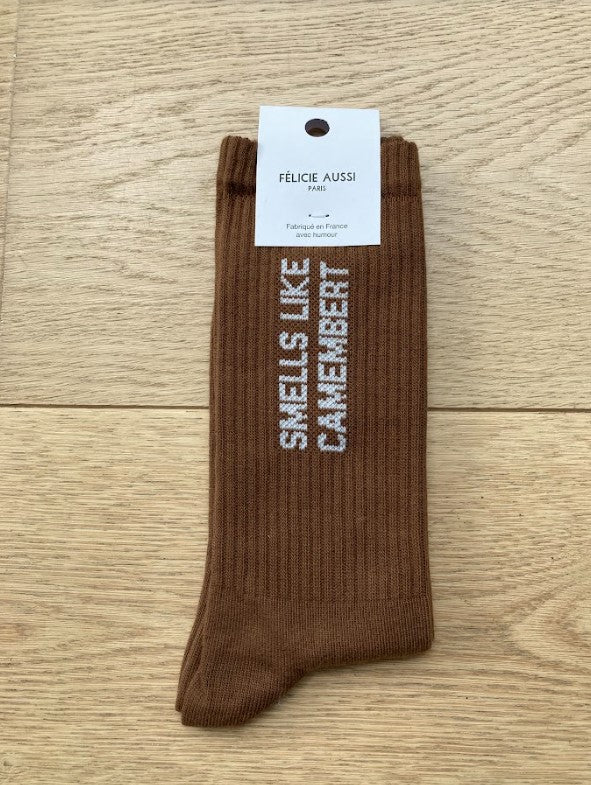 Chaussettes - Smells Like Camembert - marron - 40/45