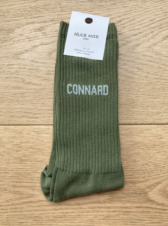 Chaussettes - Connard - Kaki - 40/45