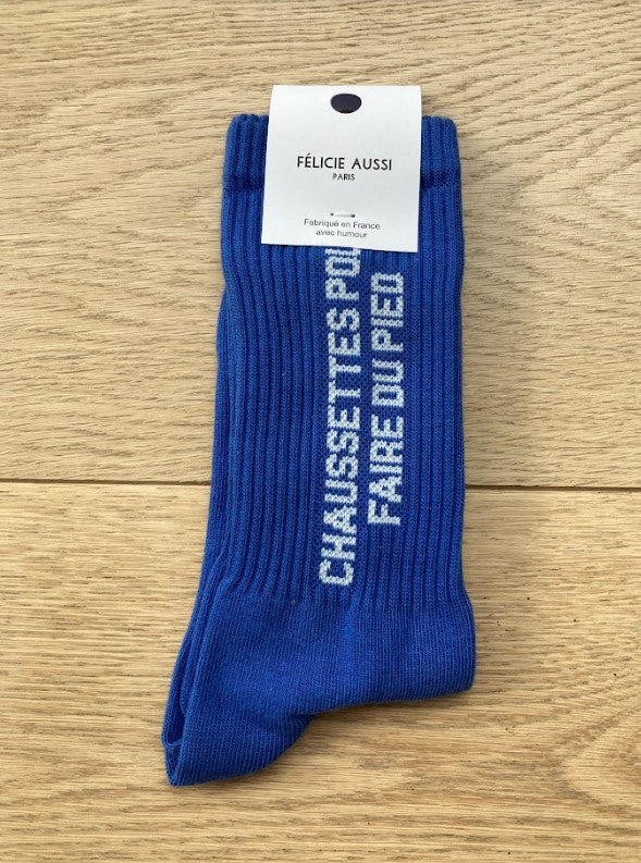 Chaussettes - Pour faire du pied - chambray - 40/45