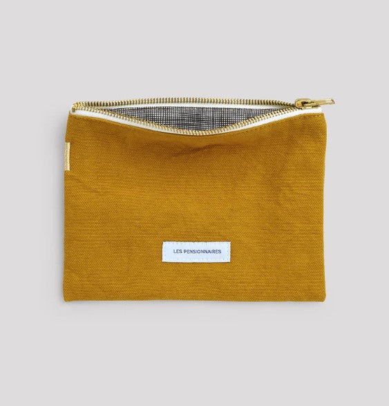 Petite pochette - jaune safran