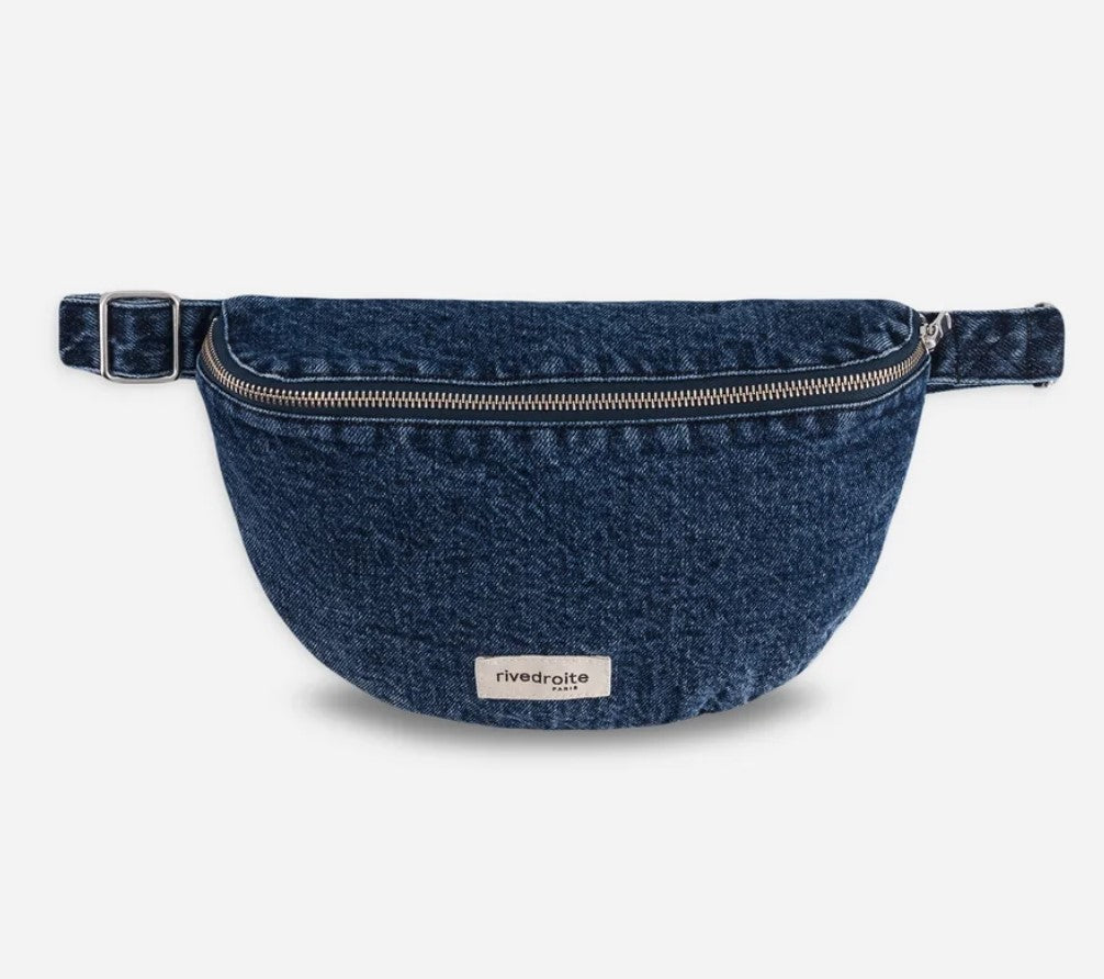 Custine - Le sac Banane - Aged Denim - Automne 2024