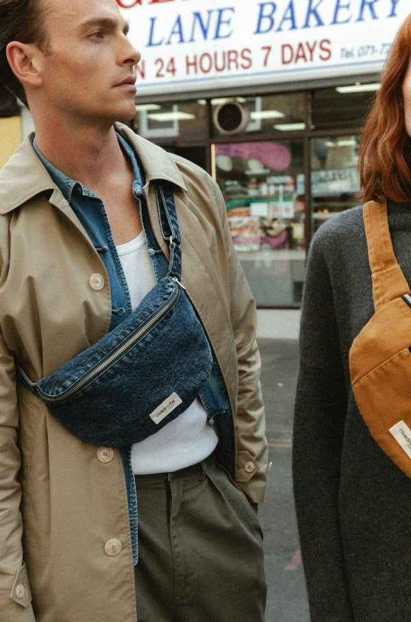 Custine - Le sac Banane - Aged Denim - Automne 2024