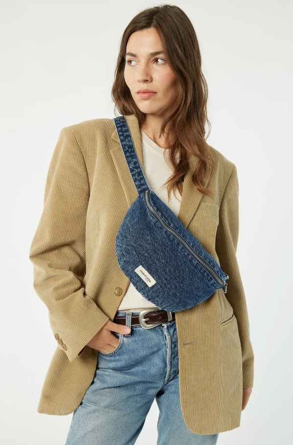 Custine - Le sac Banane - Aged Denim - Automne 2024