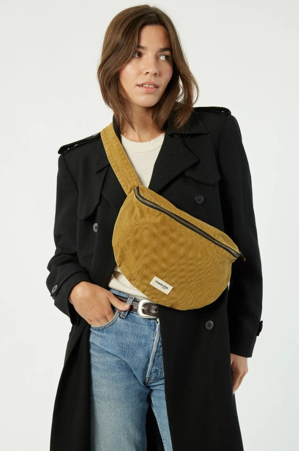 Custine XL - Le sac Banane XL - Golden Green - Automne 2024