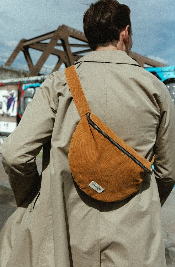 Custine XL - Le sac Banane XL - Brown Leaf - Automne 2024