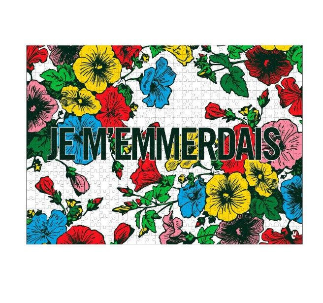 Puzzle 1000 pièces - Je m'emmerdais toujours