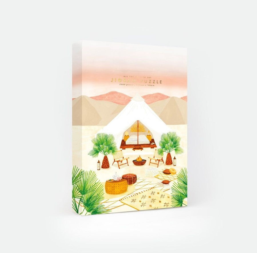 Puzzle 1000pces - Glamping