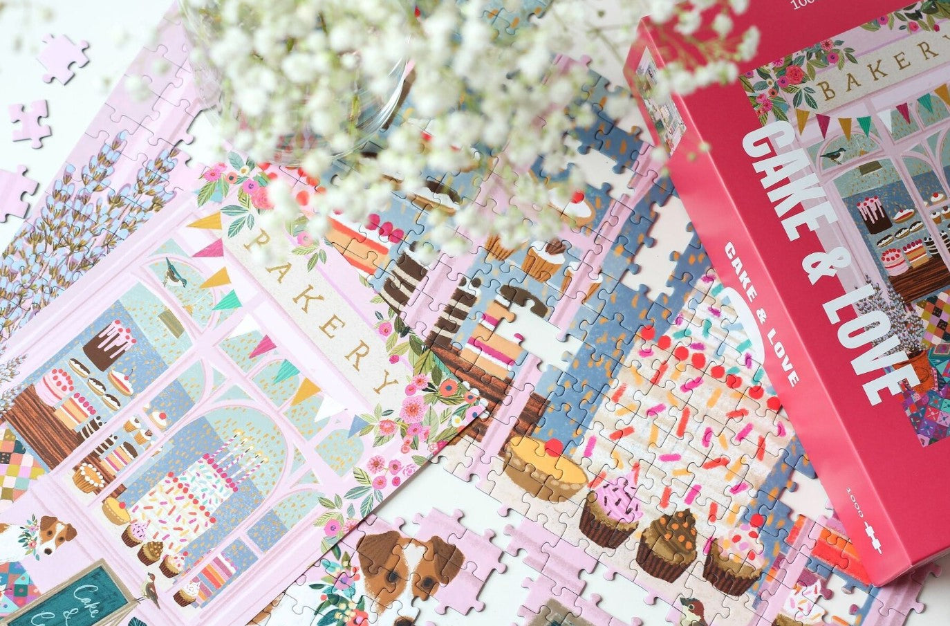 Puzzle - Cake & Love - 1000 pièces