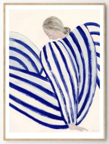 Poster - Sofia Lind - Blue Stripe At Concorde - 70x100cm
