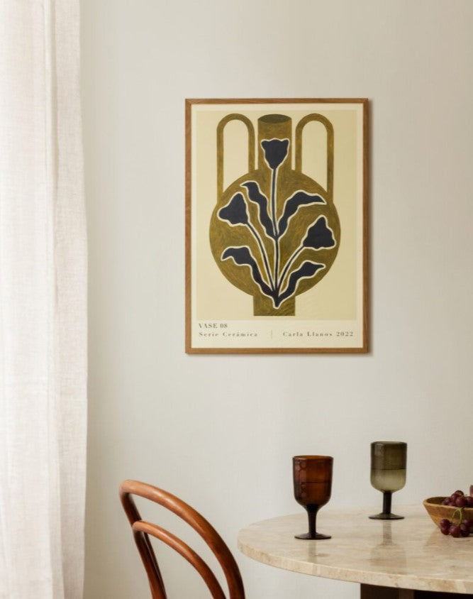 Poster - Carla Llanos - Vase 08 - 30x40cm