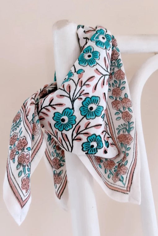 Foulard Bellis - Aqua
