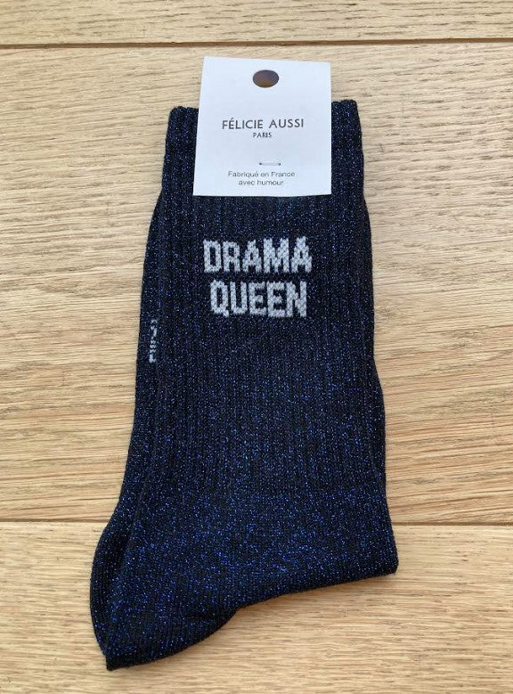 Chaussettes - Drama queen - paillettes galaxie - 36/40
