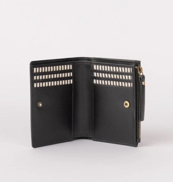 Jamie Wallet - Black Classic Leather