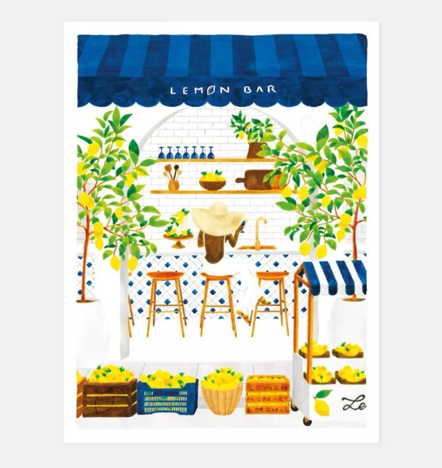 Affiche décorative - Medium - Amalfi Coast - 30x40 cm