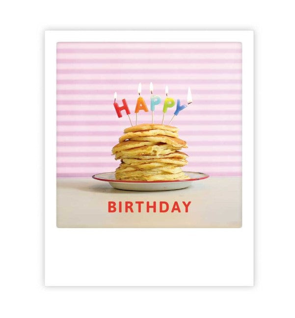 Carte postale Happy birthday candles ZG0443EN