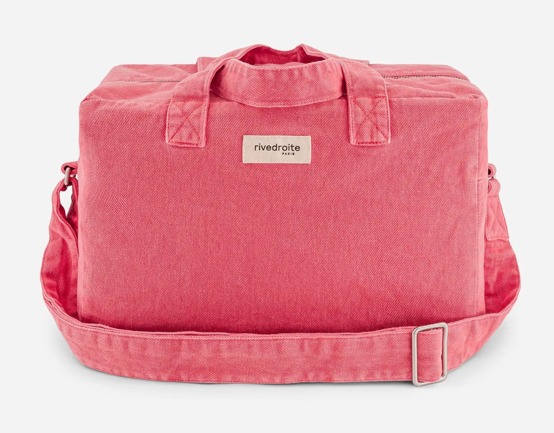 Sauval - Le city bag en coton recyclé - Melrose Pink - printemps/été 2025