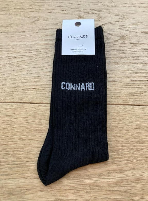 Chaussettes - Connard - Noir - 40/45
