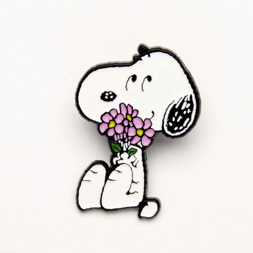 Pin's Peanuts - Give hugs - Fleurs