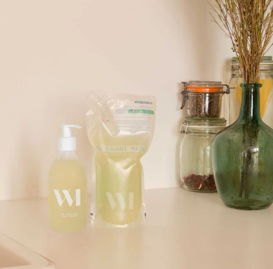 Eco-recharge Gel Lavant Mains 580ml - fleur d'oranger
