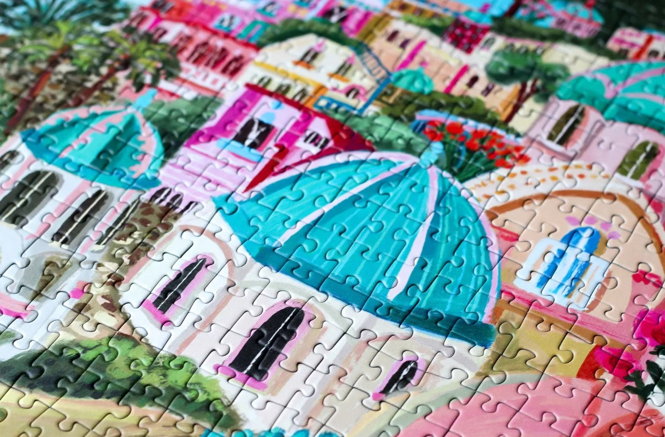 Puzzle - Santorini Sun - 500 pièces