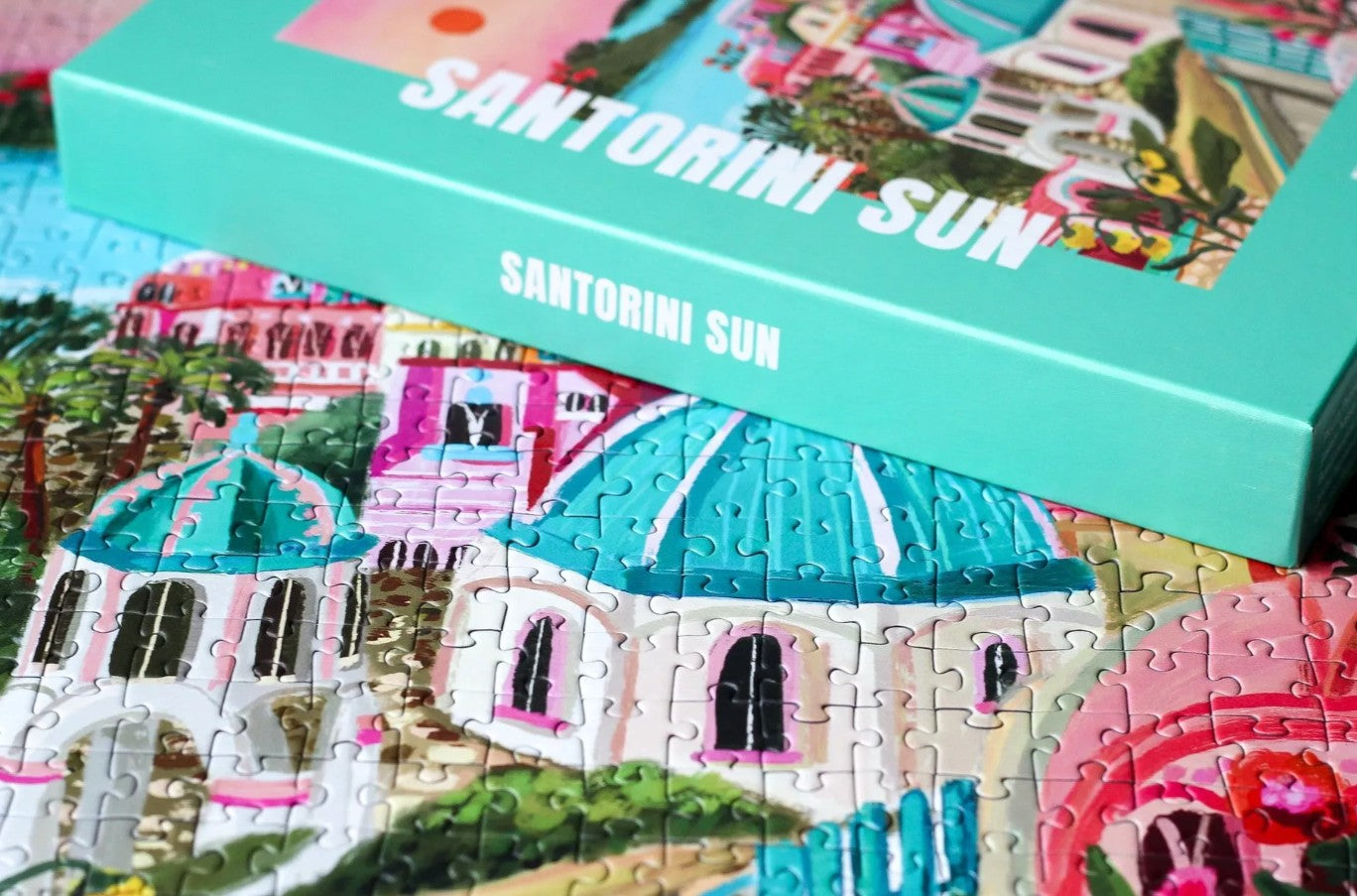 Puzzle - Santorini Sun - 500 pièces