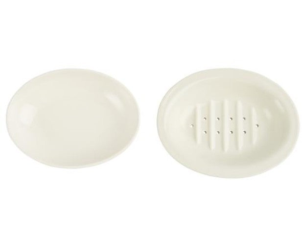 Soap dish 2 parts butter cream - 1970-11