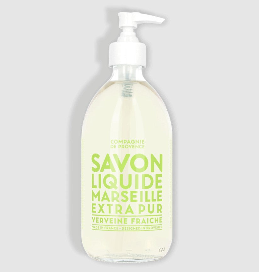 savon liquide Extra Pur 500 ml verre verveine