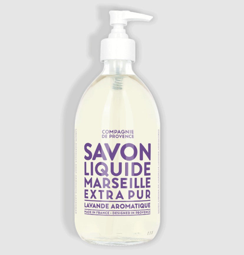 savon liquide Extra Pur 500 ml verre verveine