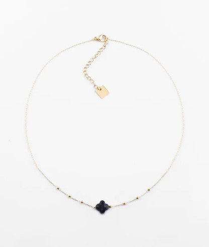 Collier Velasquez - onyx noir