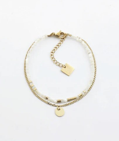 Bracelet apache - nacre