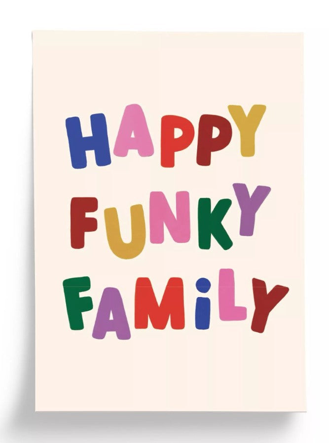 Affiche - 30x40cm - Happy Family