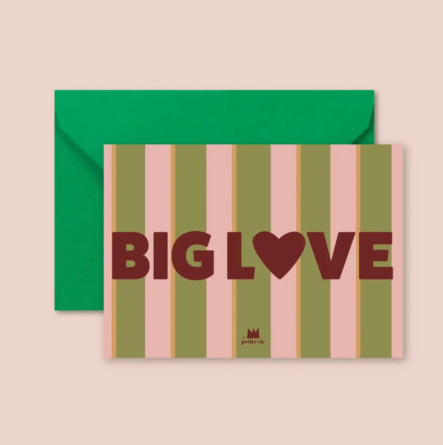 Carte avec enveloppe - Big Love