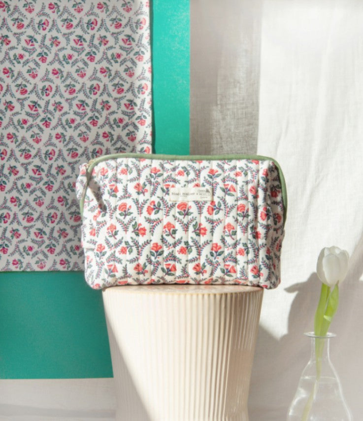 Trousse de toilette - Flora - Crème