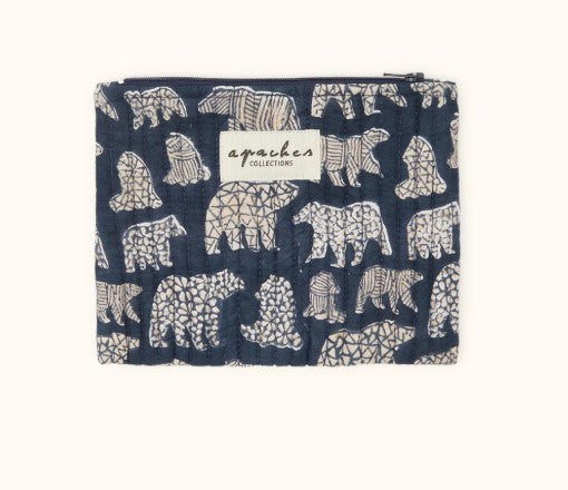 Mini pochette Mana - Ours - Orage