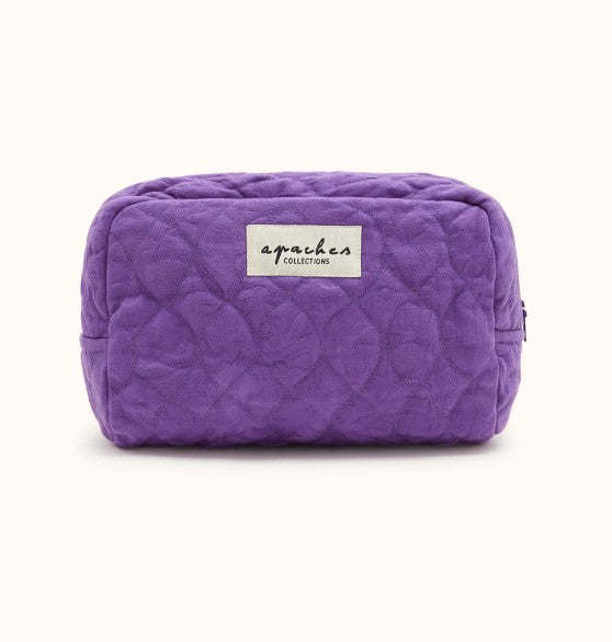Petite trousse Gaya - Damassé - Dahlia