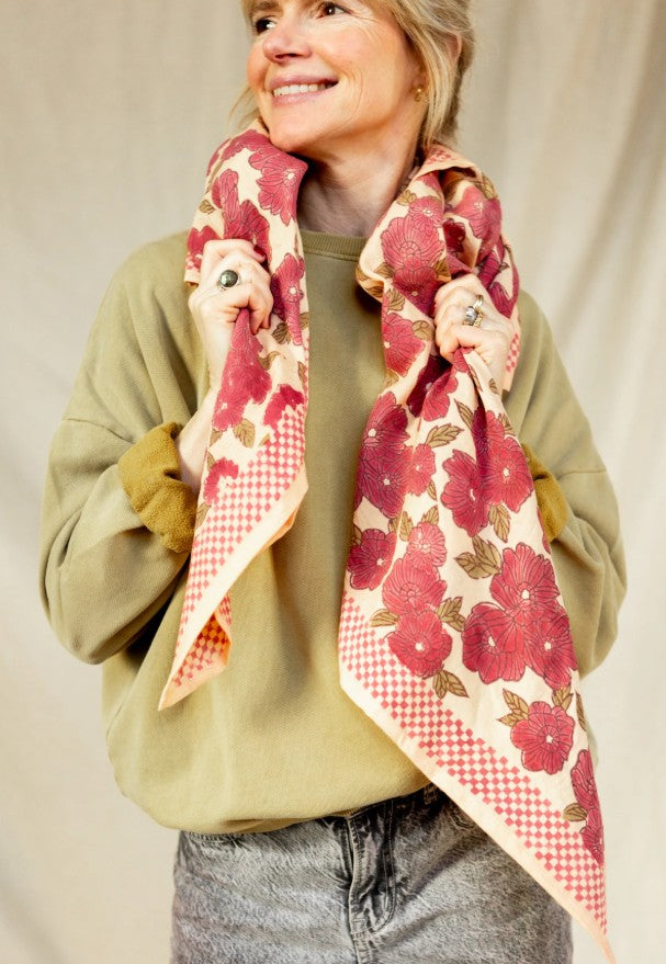 BIG Foulard Latika - Bloom - Macadamia