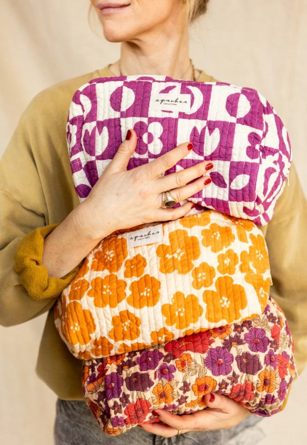 Trousse Gayane - Flora Bold - Orange