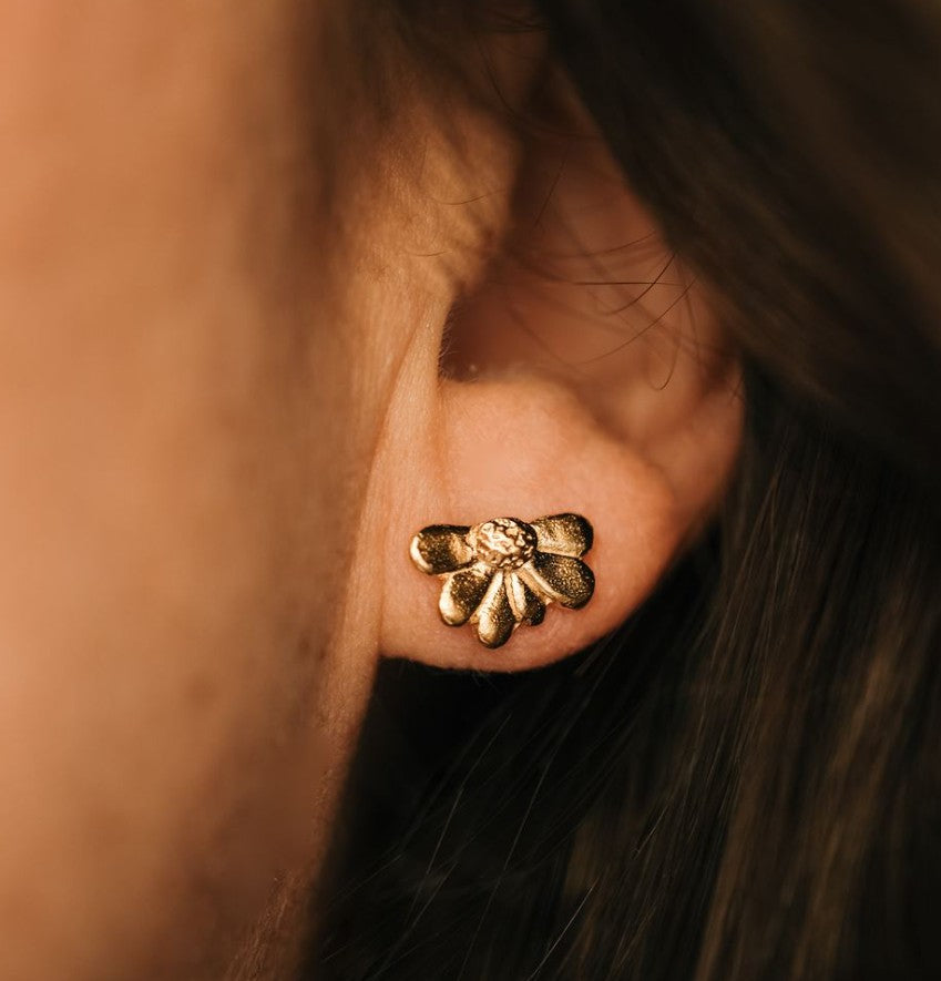 Boucles d'oreilles Violette - 11137 - Pépite