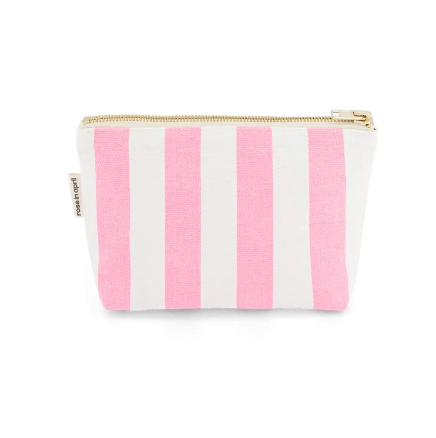 Pochette Sofia - Rayures -  Néon pink