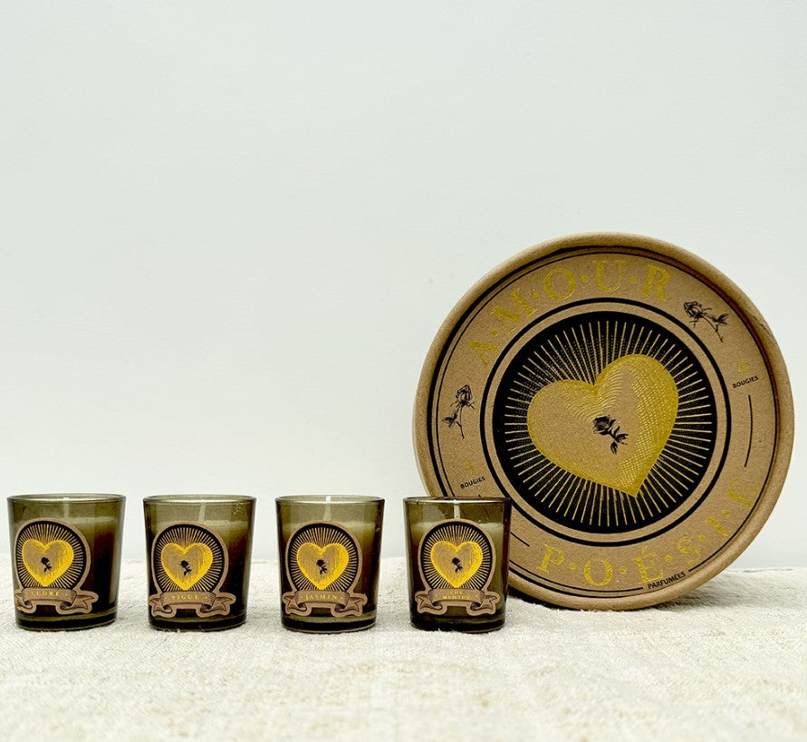 Bougie - Amour - Jasmin