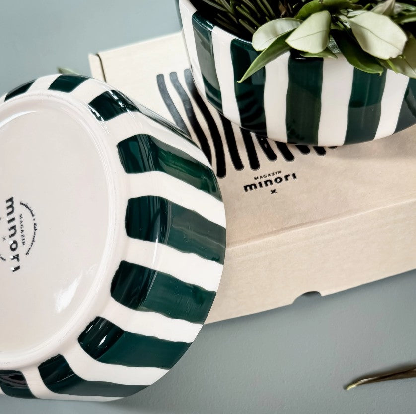 Bol Stripes - Vert Doux