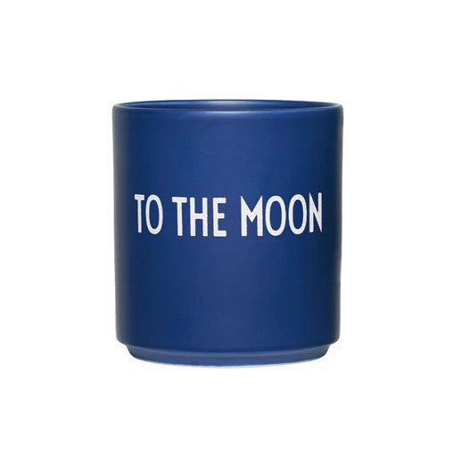 Favourite cup - To The Moon - Navy blue