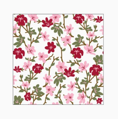 Serviettes en papier - yoshi rose - pack de 20 - 018177