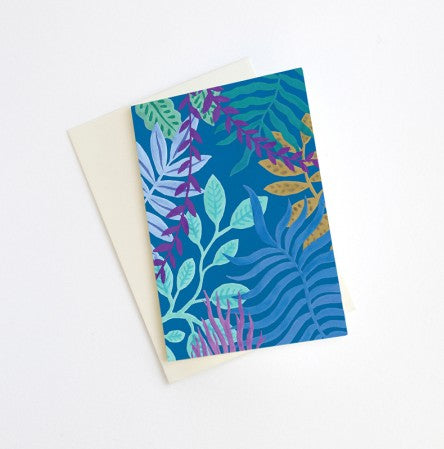 Mini carte - Jungle Bleue