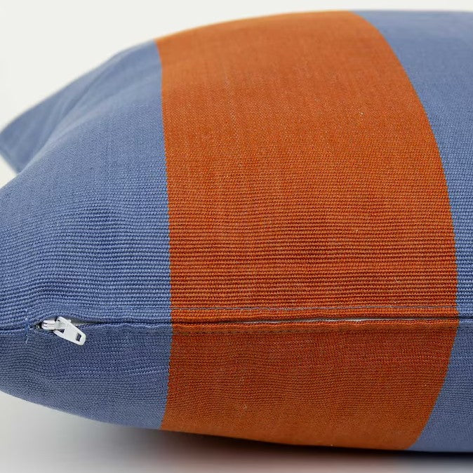 Housse de coussin Fifi - 50x50 cm - blue/brown